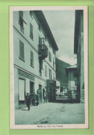 OLD POSTCARD - ITALY -   MALÉ - VIA TRENTO - VIGILIO COVI - ANIMATED - Trento