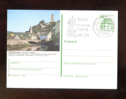 "BUNDESREPUBLIK DEUTSCHLAND" 1980, Bildpostkarte Mit Bild "DILLENBURG" Und Bildgleichem Stempel (A2146) - Illustrated Postcards - Used