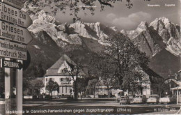 9194 - Garmisch-Partenkirchen - Marktplatz - 1958 - Garmisch-Partenkirchen