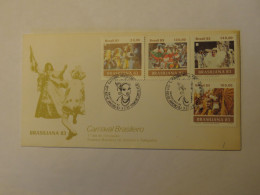 BRAZIL  FDC COVER  CARNAVAL BRASILEIRO 1983 - Other & Unclassified