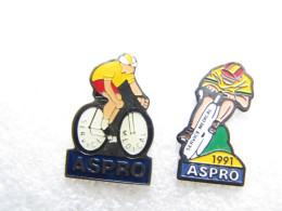 PIN'S    LOT 2  ASPRO    SERVICE MEDICAL  TOUR DE FRANCE - Cycling