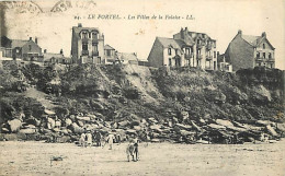 62 - Le Portel - Les Villas De La Falaise - Animée - Oblitération Ronde De 1927 - CPA - Voir Scans Recto-Verso - Le Portel