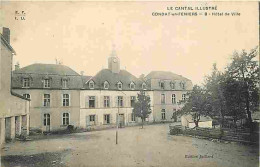 15 - Condat En Feniers - Hotel De Ville - Animée - CPA - Voir Scans Recto-Verso - Condat