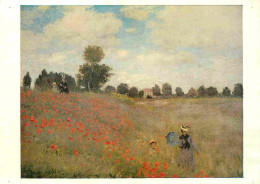 Art - Peinture - Claude Monet - Les Coquelicots - The Poppy Field - Bluhender Mohn - Louvre - Musée De L'Impressionnisme - Peintures & Tableaux