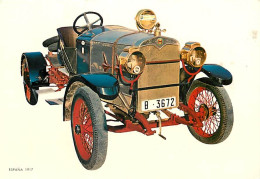 Automobiles - Espana 1917 - Illustration - CPM - Voir Scans Recto-Verso - Passenger Cars