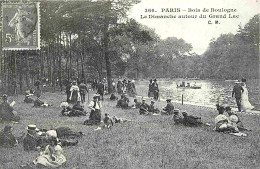 Reproduction CPA - 75 Paris - Bois De Boulogne - Le Dimanche Autour Du Grand Lac - CPM Format CPA - Voir Scans Recto-Ver - Unclassified