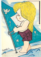 Enfants - Illustration - Dessin - CPM - Voir Scans Recto-Verso - Disegni Infantili