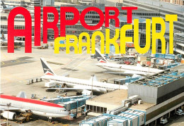 Format - 160 X 115 Mms - Allemagne - Deutschland - Airport Frankfurt - Aéroport - Aviation - Avions - CPM - Carte Neuve  - Aerodromes