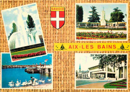 73 - Aix Les Bains - Multivues - Blasons - CPM - Voir Scans Recto-Verso - Aix Les Bains