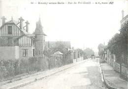 93 - Rosny Sous Bois - Reproduction De CPA - Rue Du Pré-Gentil - Flamme Postale De Noisiel - CPM - Voir Scans Recto-Vers - Rosny Sous Bois