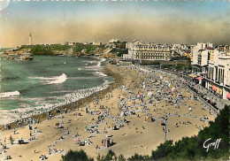 64 - Biarritz - La Grande Plage - A Droite Le Casino - CPM - Voir Scans Recto-Verso - Biarritz