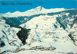 Suisse - GR Grisons - Flugaufnahme - Schamserberg Und Piz Beverin - CPM - Carte Neuve - Voir Scans Recto-Verso - Autres & Non Classés