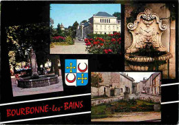 52 - Bourbonne Les Bains - Multivues - Blasons - CPM - Voir Scans Recto-Verso - Bourbonne Les Bains