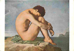 Art - Peinture - J H Flandrin - Figure D'étude - Carte Neuve - CPM - Voir Scans Recto-Verso - Paintings