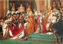 Art - Peinture - Jacques-Louis David - Le Sacre De Napoléon 1er Par Le Pape Pie VII - Histoire - Carte Neuve - CPM - Voi - Paintings