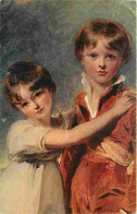 Art - Peinture - Thomas Lawrence - Portrait Des Enfants Fluyder - Detail - CPM - Voir Scans Recto-Verso - Paintings