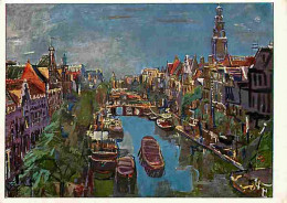 Art - Peinture - Oskar Kokoschka - Amsterdam - Kloveniersburgval - Carte Neuve - CPM - Voir Scans Recto-Verso - Paintings