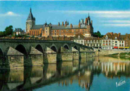 45 - Gien - Le Pont Et Son Reflet Dans La Loire - Carte Neuve - CPM - Voir Scans Recto-Verso - Gien