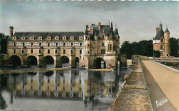37 - Chenonceau - Le Château - CPSM Format CPA - Colorisée - Carte Neuve - CPM - Voir Scans Recto-Verso - Chenonceaux
