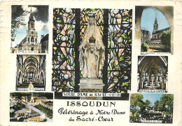 36 - Issoudun - Pèlerinage à Notre-Dame Du Sacré Coeur - Multivues - Etat Pli Visible - CPM - Voir Scans Recto-Verso - Issoudun