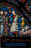 28 - Chartres - Intérieur De La Cathédrale Notre Dame - Vitraux Religieux - Marchand De Fourrures - CPM - Voir Scans Rec - Chartres