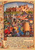 11 - Carcassonne - Histoire Du Languedoc - La Prise Du Bourg (1209) - D'après Une Gravure Lithographie Ancienne - CPM -  - Carcassonne