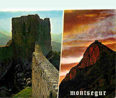 09 - Montségur - Le Château Cathare - Multivues - CPM - Voir Scans Recto-Verso - Autres & Non Classés