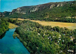 04 - Gréoux Les Bains - Le Pont Sur Le Verdon - Le Camping Des Cygnes - Vue Aérienne - CPM - Voir Scans Recto-Verso - Gréoux-les-Bains