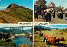 Animaux - Vaches - Auvergne - Multivues - Folklore - Danses Folklorique - CPM - Voir Scans Recto-Verso - Cows