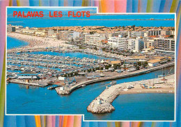 34 - Palavas Les Flots - Vue Aérienne Du Port - Immeubles - Architecture - CPM - Voir Scans Recto-Verso - Palavas Les Flots