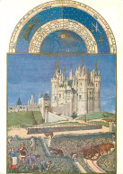 Art - Peinture - Les Très Riches Heures Du Duc De Berry - CPM - Voir Scans Recto-Verso - Schilderijen