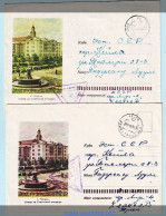 USSR 1962.0907. Soviet Square, Grodno, Belarus. 2 Var. Used Covers (soldier's Letters) - 1960-69