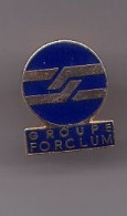 Pin's  Groupe Forclum Réf  283 - Other & Unclassified