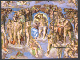 2019 Vaticano - Foglietto Restauro Cappella Sistina MNH** - Blocks & Sheetlets & Panes