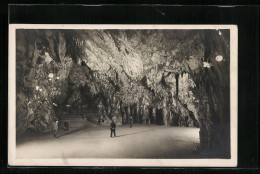 AK Triest, Grotte Di Postumia, La Sala Da Ballo  - Autres & Non Classés