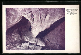 AK Dachstein, Mammuthöhle Alter Teil, Säulengalerie In Der Verfallenen Burg  - Other & Unclassified