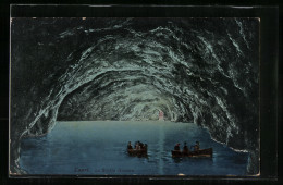 AK Capri, La Grotta Azurra  - Autres & Non Classés