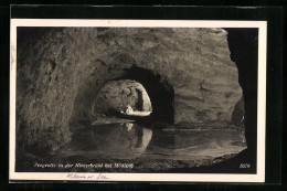 AK Mödling, Seegrotte In Der Hinterbrühl, Kleiner See  - Andere & Zonder Classificatie