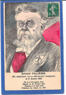 POLITIQUE SATIRIQUE - FALLIERES - Portrait Illustré - Satirische