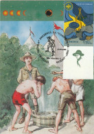 Romania 2000 - Maxicard , "Cercetasii Romaniei"- Rm.Valcea,,Aniversare 80 Ani-Jamborea Londra 1920 - Maximum Cards & Covers