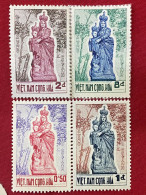 Stamps Vietnam South (Ste.Marie De La Vang-7/7/1962) -GOOD Stamps- 1SET/4pcs - Viêt-Nam