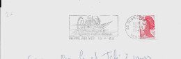 Lettre Entière Flamme 1989   Olonne Sur Mer Vendée - Mechanical Postmarks (Advertisement)