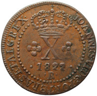 LaZooRo: Brazil 10 Reis 1822 R XF - Brasilien