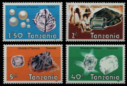 Tansania 1986 - Mi-Nr. 319-322 ** - MNH - Edelsteine - Tanzania (1964-...)