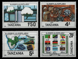 Tansania 1985 - Mi-Nr. 254-257 ** - MNH - SADCC - Tanzanie (1964-...)