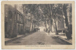 D 83. PUGET VILLE.  QUARTIER NAVARIN.  CARTE ECRITE - Autres & Non Classés