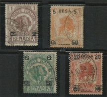 ● SOMALIA 1923 ● Elefante E Leone ● N.  34 . . . Usati ● Serietta ● Cat. 120,00 € Al 5% ● Lotto N. 1880 ● - Somalië