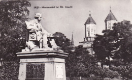 A24378 -Iasi The Monument Of The Great Poet Gh. Asachi Postcard Romania 1953 - Romania