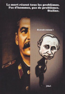 CPM Russie Alexeï NAVALNY Tirage Limité 30 Ex Numérotés Et Signés Par JIHEL Poutine Staline - Russland