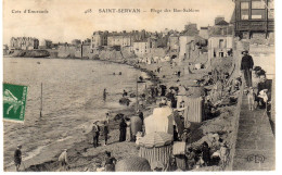 St Saint Servan Plage Des Bas Sablons - Autres & Non Classés